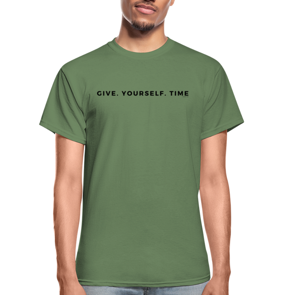 Give Yourself Time Tee - military green