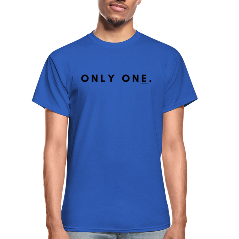 Only One Tee - royal blue