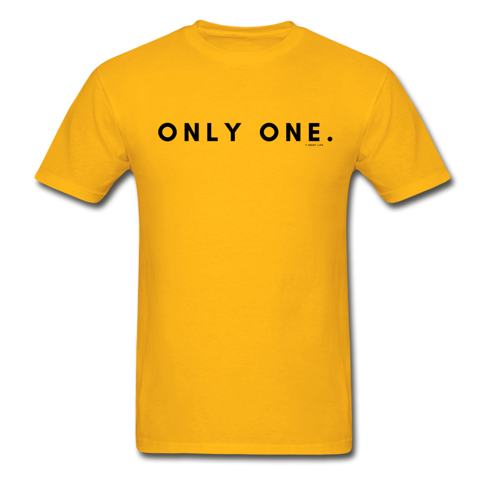 Only One Tee - gold