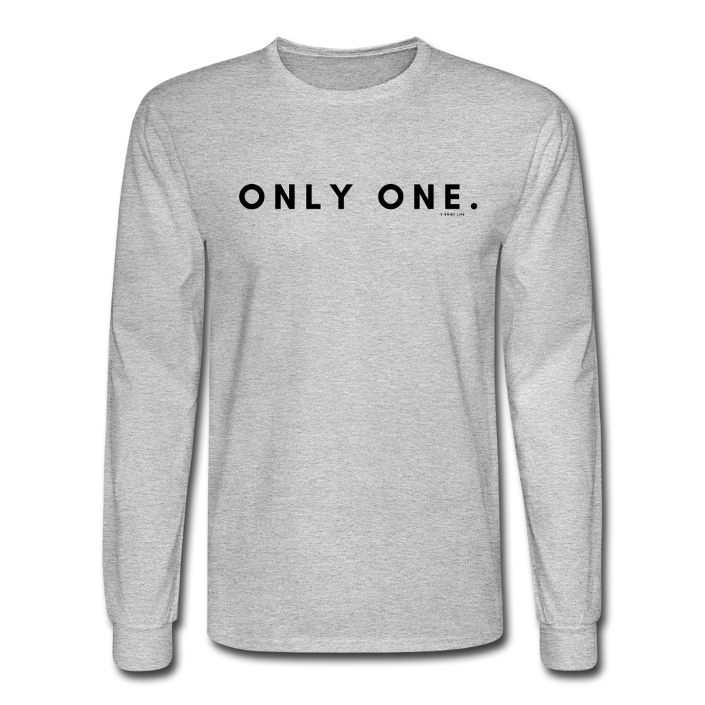 Only One Long Sleeve - heather gray
