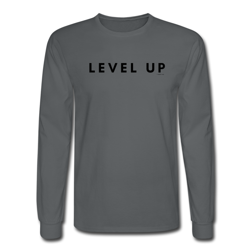 Level Up Long Sleeve - charcoal