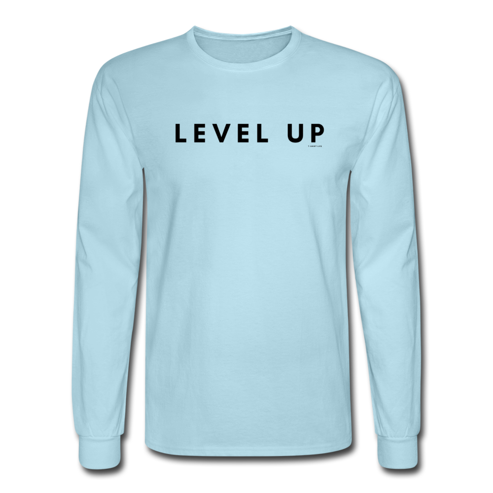 Level Up Long Sleeve - powder blue