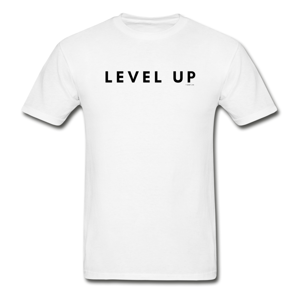 Level Up Tee - white