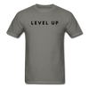 Level Up Tee - charcoal