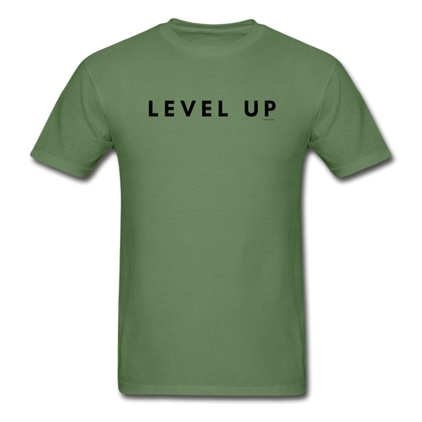 Level Up Tee - military green