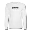 Simple Perfection Long Sleeve - white