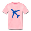 Airplane Kids Tee - pink