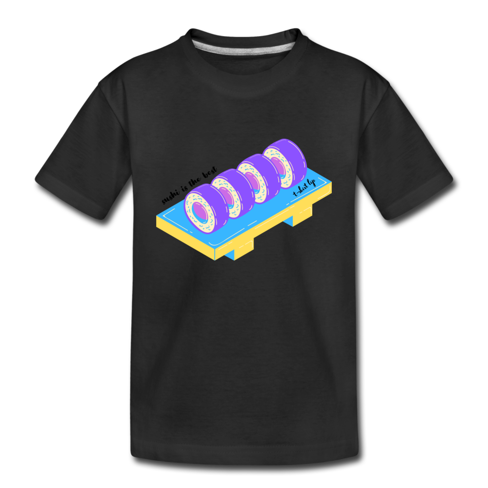 Kids Sushi Tee - black