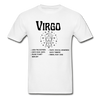 Virgo Zodiac Tee - white