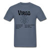 Virgo Zodiac Tee - denim