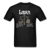 Libra Zodiac Tee - black