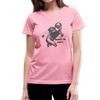 Women's V-Neck Football T-Shirt - pink