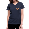 Women's V-Neck Life T-Shirt - navy