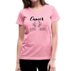 Women's V-Neck Cancer T-Shirt - pink