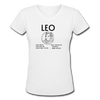 Women's V-Neck Leo T-Shirt - white