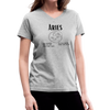 Women's V-Neck Aries T-Shirt - gray