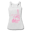 Women’s Racerback Girls Night Tank - heather white