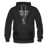 Energy Flows Where The Mind Goes Hoodie - black