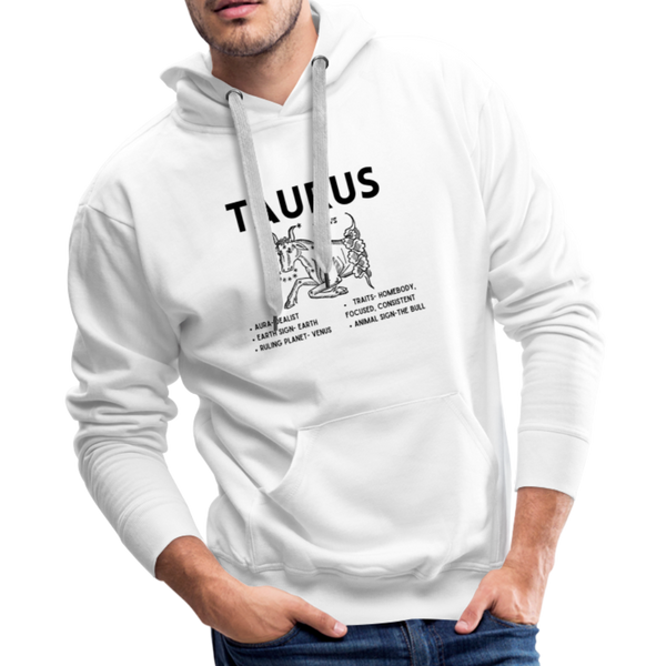 Taurus Hoodie - white