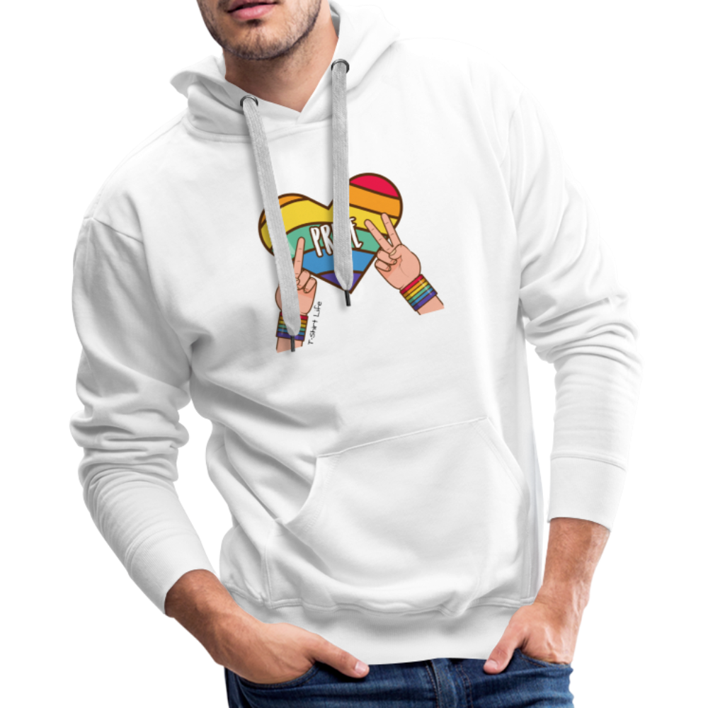 Pride Hoodie - white