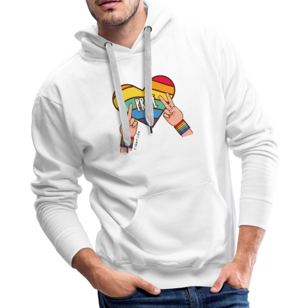 Pride Hoodie - white