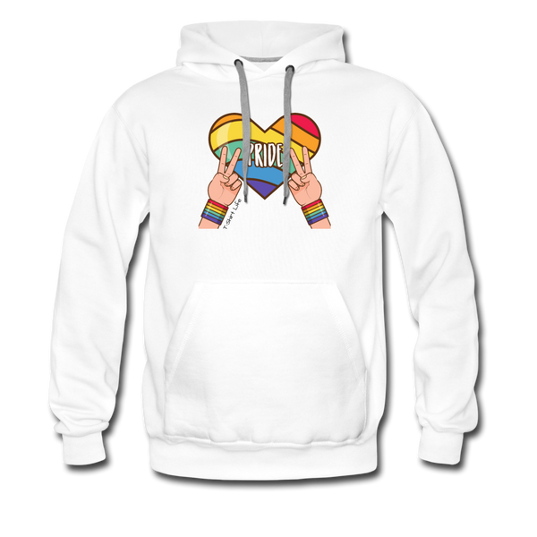 Pride Hoodie - white