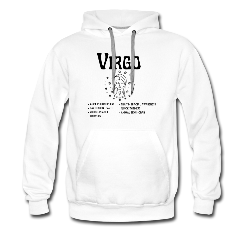 Virgo Hoodie - white