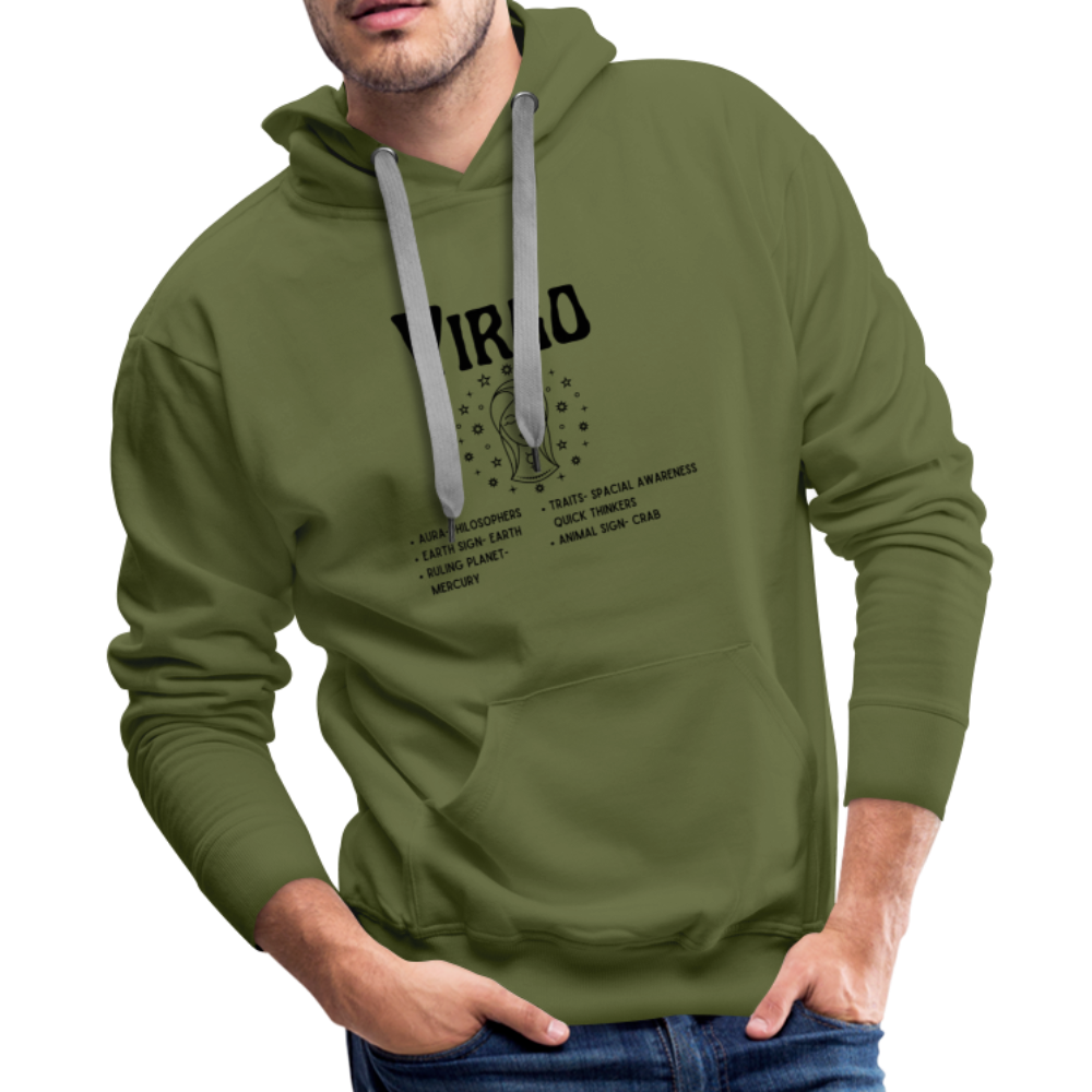 Virgo Hoodie - olive green