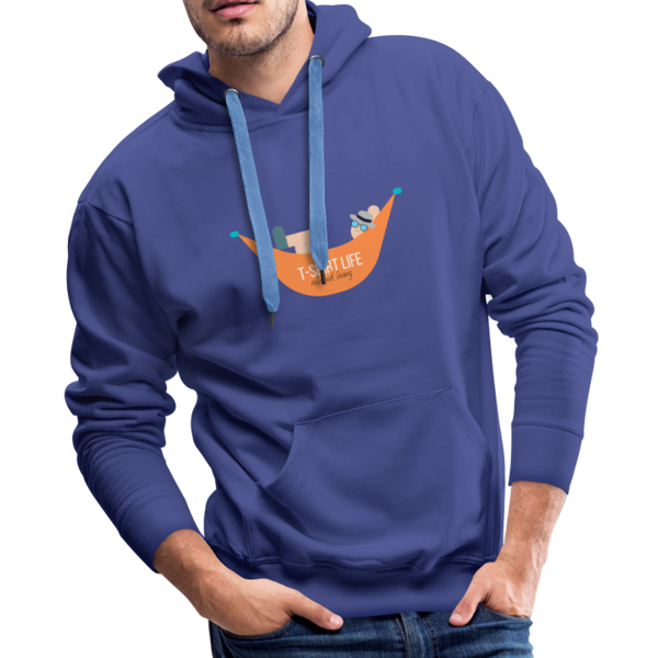 T-Shirt Life Hoodie - royalblue