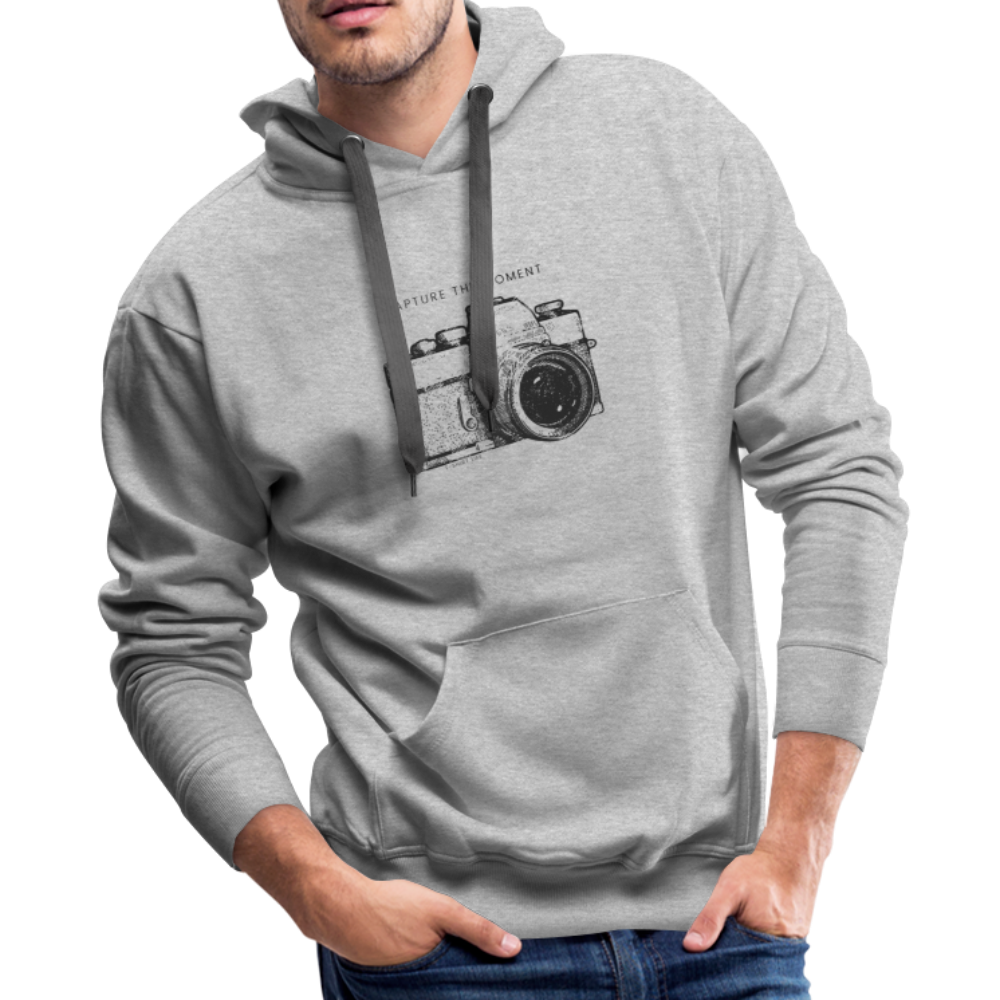 Capture The Moment Hoodie - heather gray