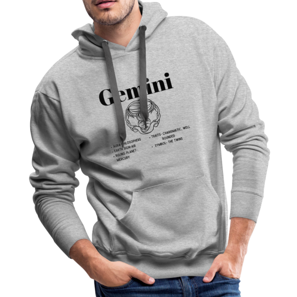 Gemini Hoodie - heather gray