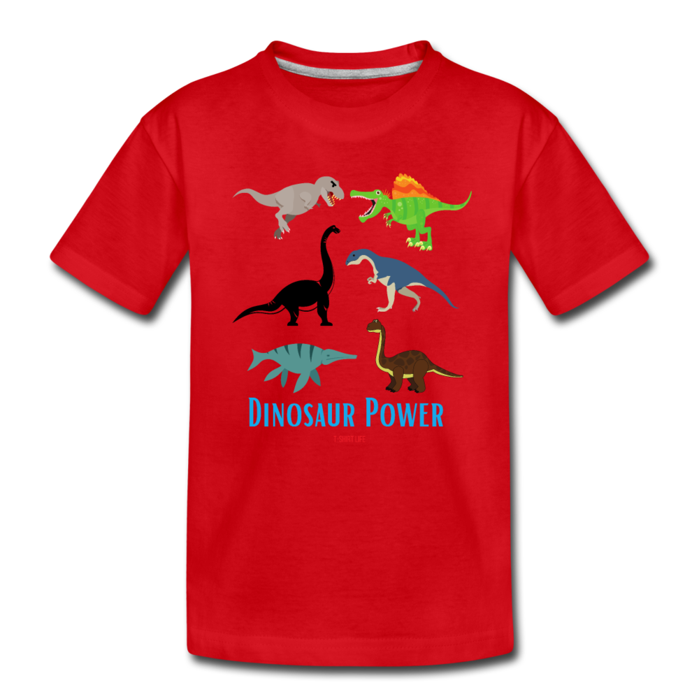 Kids' Premium Power T-Shirt - red