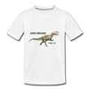 Kids' Premium Super Dino T-Shirt - white