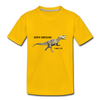 Kids' Premium Super Dino T-Shirt - sun yellow
