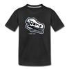 Kids' Premium Scary Dino T-Shirt - black