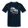 Kids' Premium Scary Dino T-Shirt - deep navy