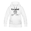 Women’s Premium Gemini Hoodie - white