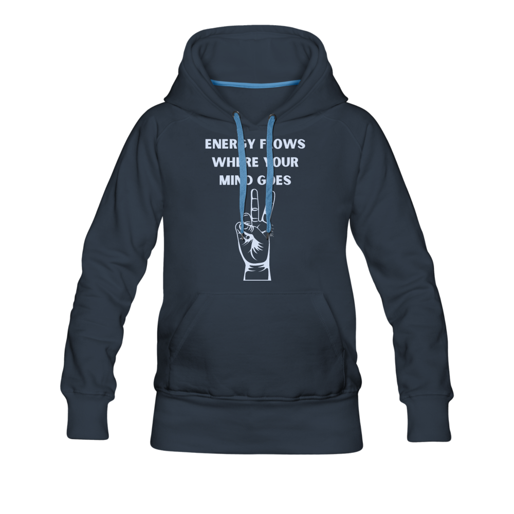 Women’s Premium Energy Hoodie - navy