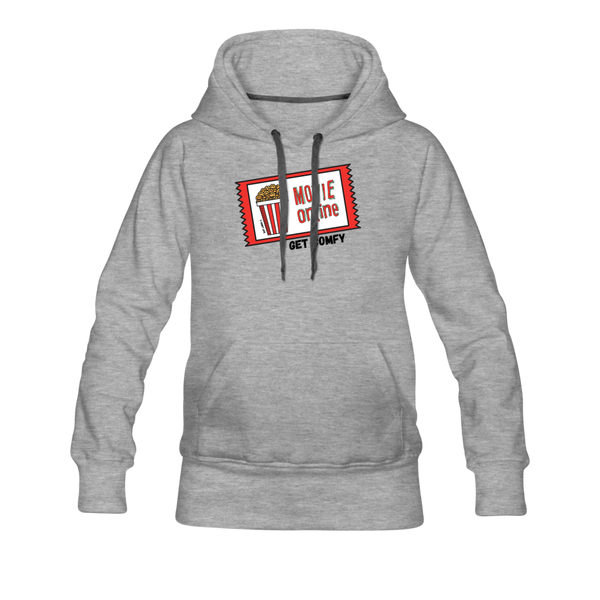 Women’s Premium Movie Online Hoodie - heather gray