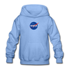 Nasa Kids Hoodie - carolina blue