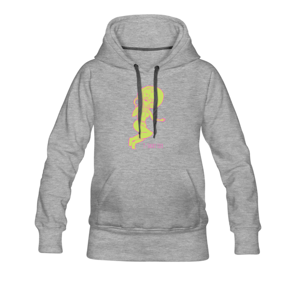 Women’s Premium Spacegirl Hoodie - heather gray