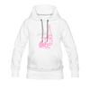 Women’s Premium Girls Night Hoodie - white