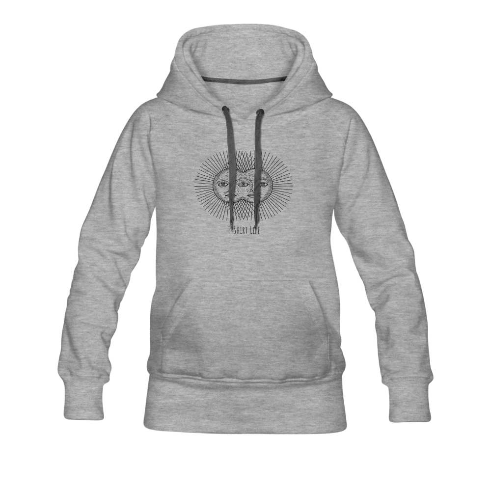 Women’s Premium Sun Hoodie - heather gray