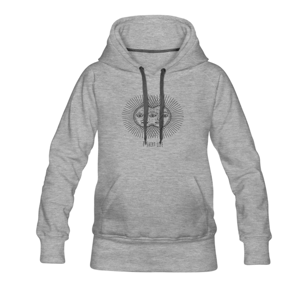 Women’s Premium Sun Hoodie - heather gray