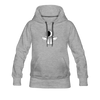 Women’s Premium Sun/Moon Hoodie - heather gray