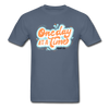 One day at a time tee - denim