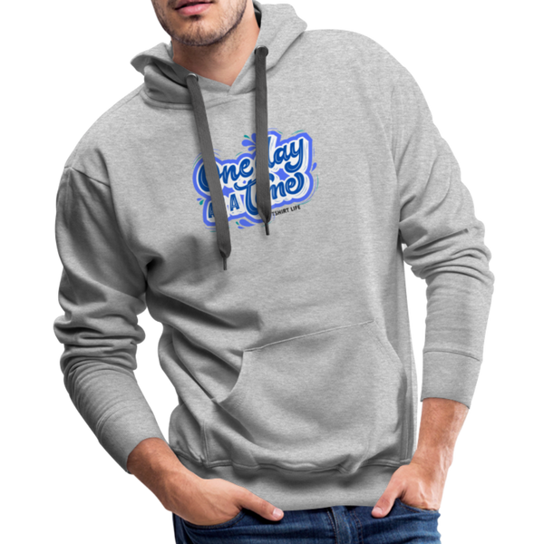 Men’s Premium Time Hoodie - heather gray