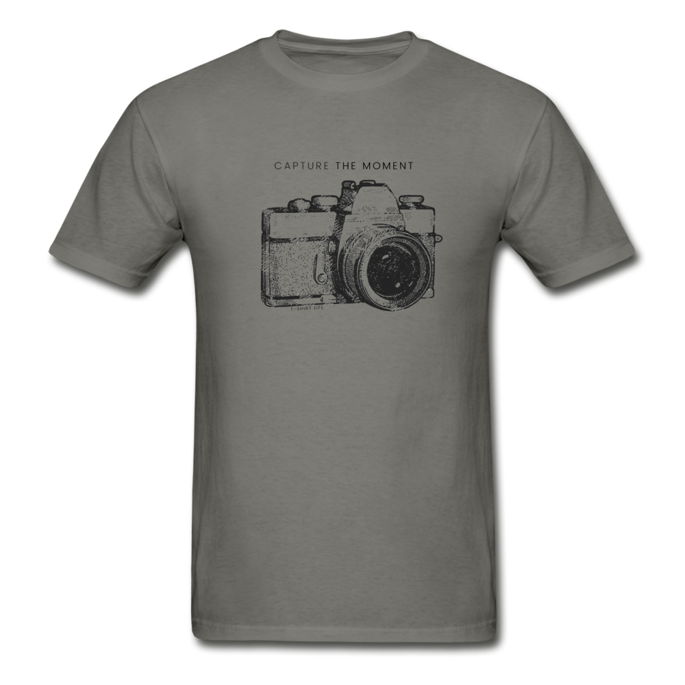 Capture The Moment Tee - charcoal