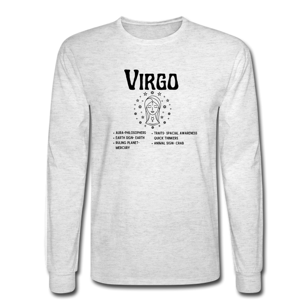 Virgo Long Sleeve - light heather gray