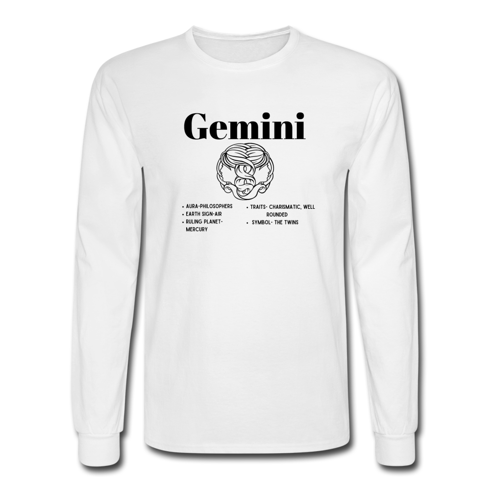 Gemini Long Sleeve - white